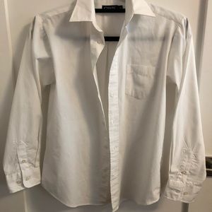 chaps white dress shirt